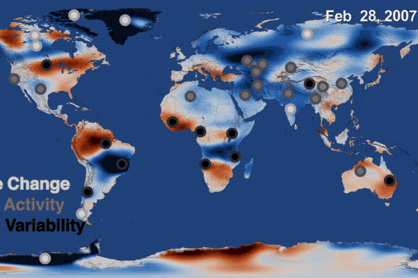 NASA公布全球缺水地域图，全球多地缺水严重