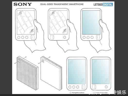 比三星还酷,索尼折叠手机专利曝光,透明机身加
