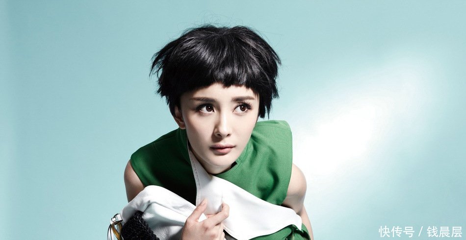 女星短发照赵丽颖可爱,范冰冰冷艳,杨幂像假小