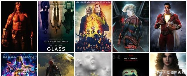 除了《复仇者联盟4》,2019年还有这九部超级