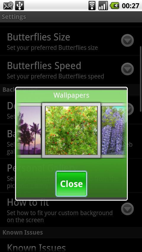 蝴蝶动态壁纸 Butterfly Live Wallpaper截图8