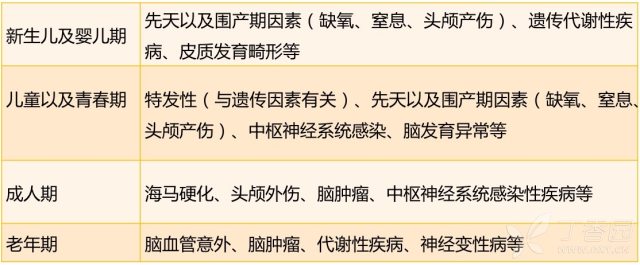 症状性癫痫常见 6 大病因的影像学表现