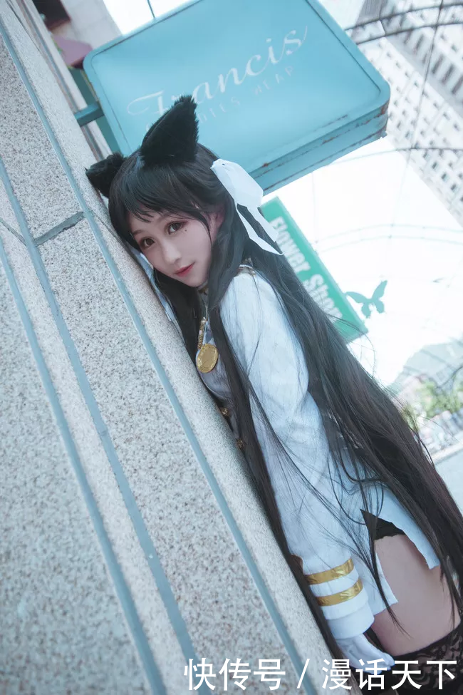 cos:碧蓝航线爱宕犬,指挥官你躲在我身后,我来