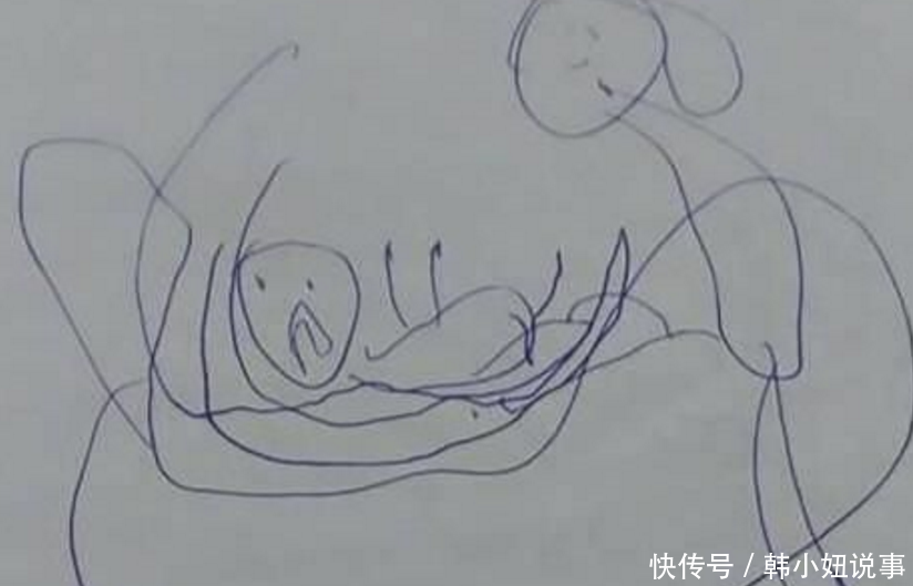 5岁女儿报兴趣班,回家后女孩画了两张画,父母