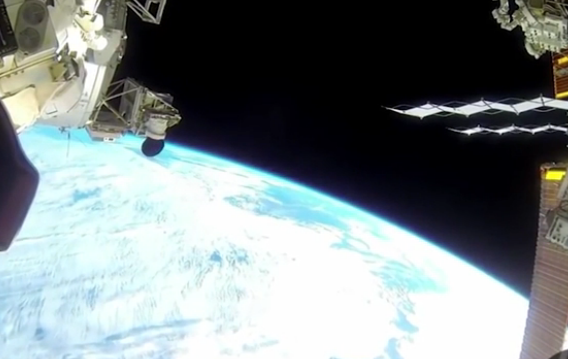 国际空间站附近疑似再现UFO NASA又切断信号