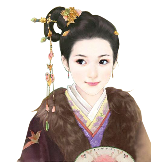 古风手绘美男立绘_手绘