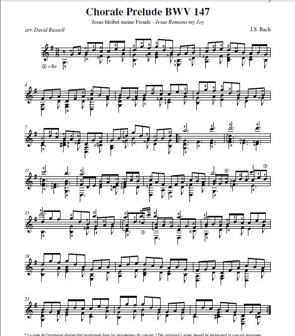 求 巴赫 众望吾主 bwv-147 piano jesus bleibet meine freud 钢琴谱
