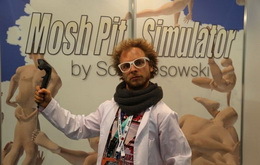 VR游戏《肉体碰撞模拟器》现场展出 激烈碰撞玩法疯狂