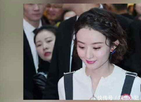 赵丽颖发际线崩坏?微博她表示:我神奇的发际线