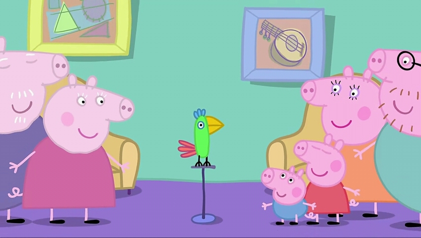 小猪佩奇第一季图片合集 粉红猪小妹可爱壁纸