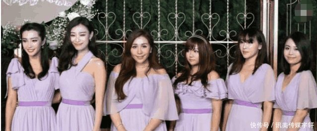 明星婚礼最美伴娘服 张馨予伴娘服碾压新娘,