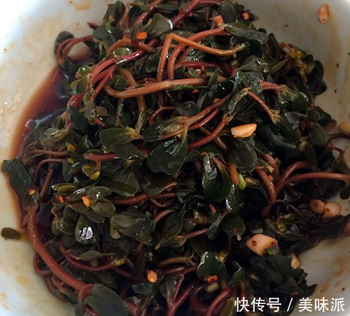 这种菜在农村多如杂草，用来吃的人却很少，在城市是餐桌上的美味