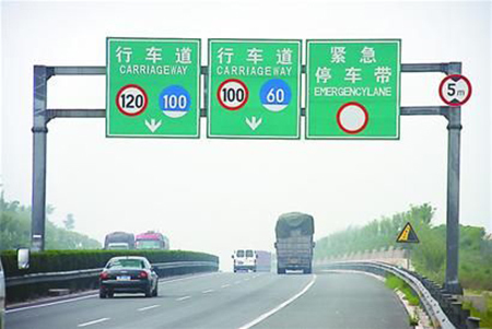 最高时速标志,最低时速标志和建议速度标志怎样区别