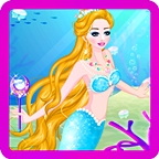 Mermaid Princess Hair Salonƽ