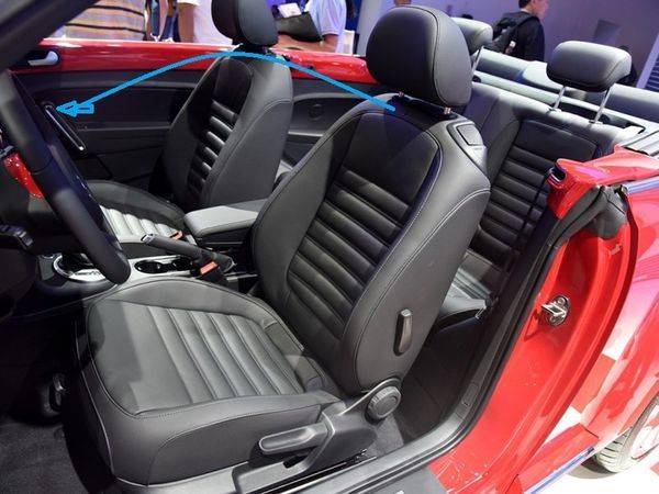 大众甲壳虫后排座位怎么进?_360问答