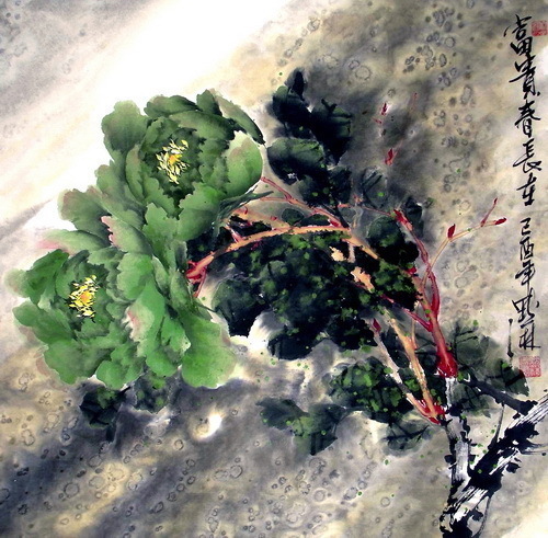 卡通牡丹花卉怎么画?_360问答