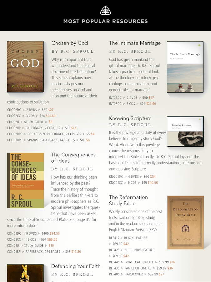 Ligonier Ministries Catalog截图3