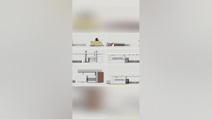 钢结构大门造型效果图片(钢结构大门造型效果图) 钢结构框架设计 第1张 钢结构大门造型效果图片(钢结构大门造型效果图) 钢结构框架设计 第1张