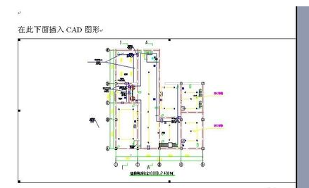 word错误件里显示cad图不插入cad内部文档注册机图片