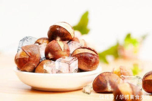 冰栗外冰内嫩味道不错,做法就炒好冰镇一下,不