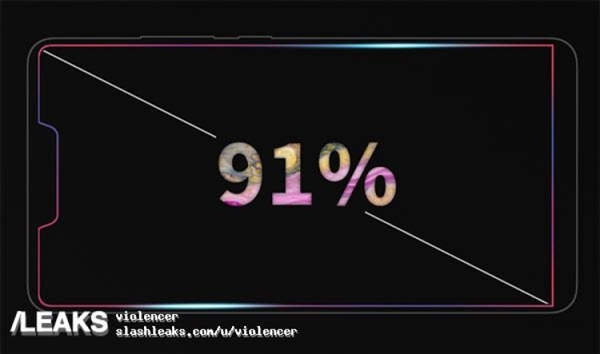 91%屏占比!最小6寸手机夏普S3定妆照曝光:点