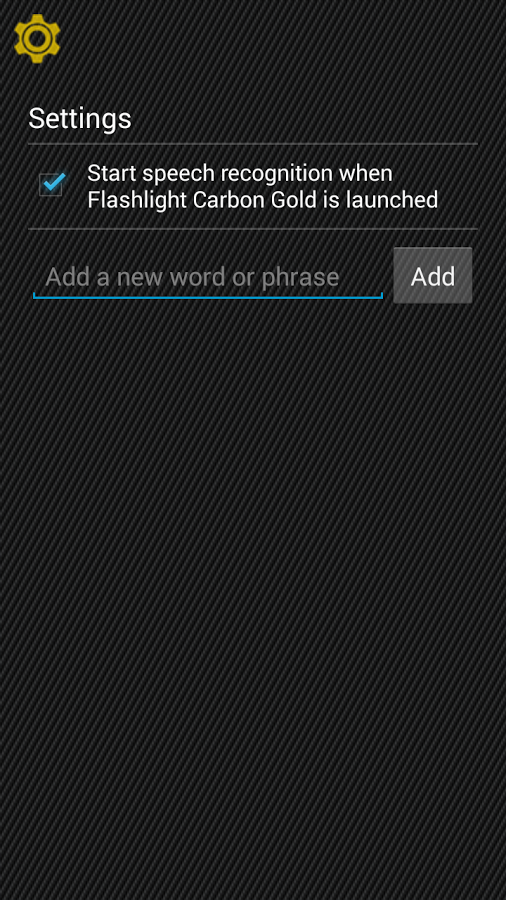 Flashlight Carbon Gold截图4