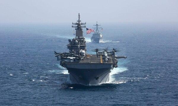 现在伊朗跟美国的战争图片