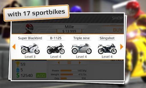 短程高速摩托赛 Drag Racing Bike Edition截图3