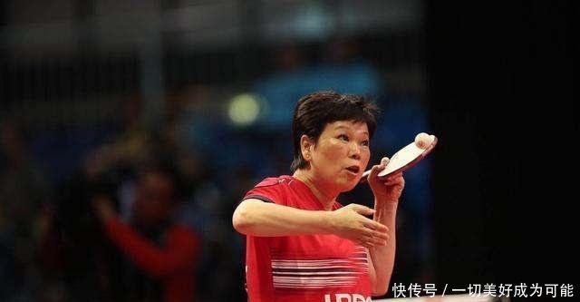 56岁的她仍活跃在2019布达佩斯世乒赛的赛场