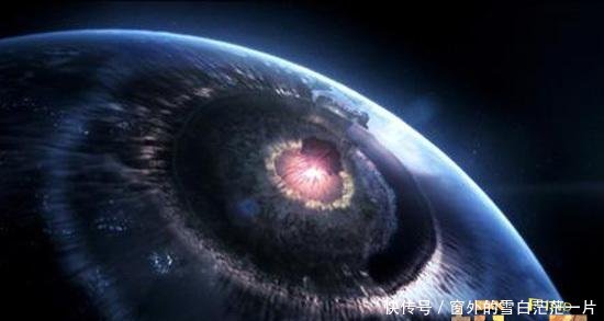太初黑洞撞击地球视频,只需六分钟就能击穿地球