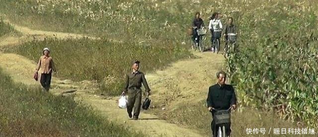 朝鲜农村看生活,农家乐就是对外形象