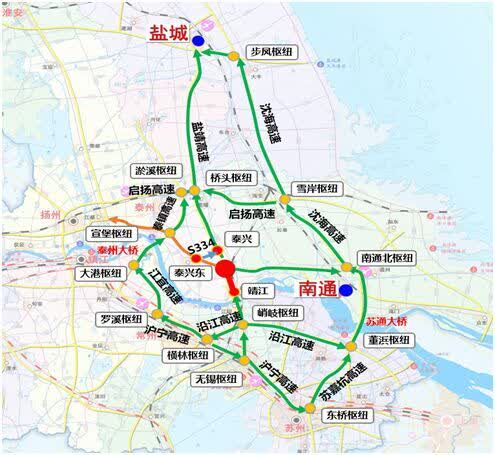 提醒!广陵枢纽26日起施工，江阴往南通方向可这样绕行