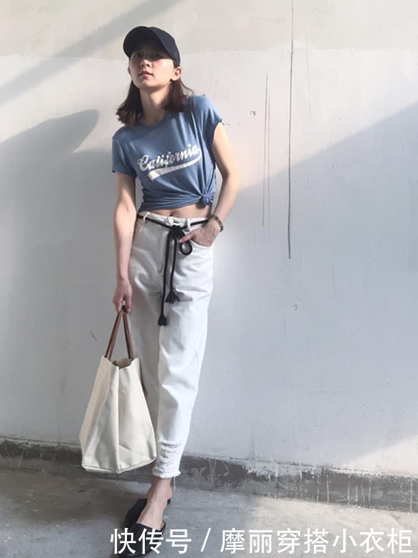 不同款式的牛仔裤,这几种搭配look,带你玩转混