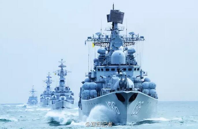 中国轰炸机连续数日在日本海练进攻