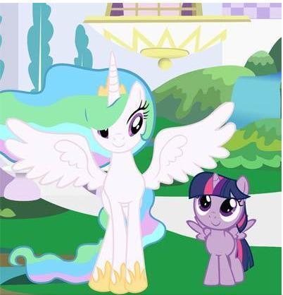 小马宝莉宇宙公主简单简笔画展示_康之园