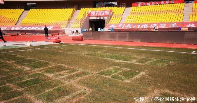 武汉卓尔球场成为一片菜地,两年球场情况类似