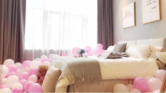 城家公寓怎么样,这间斩获少女心的粉色气球屋能美成什么样