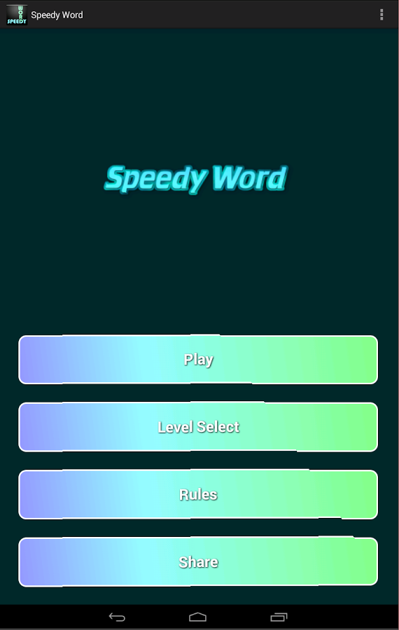 Speedy Word截图1