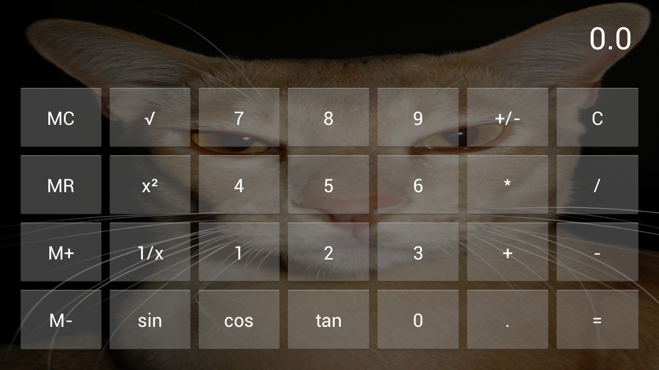 Kitty Calculator Lite截图2