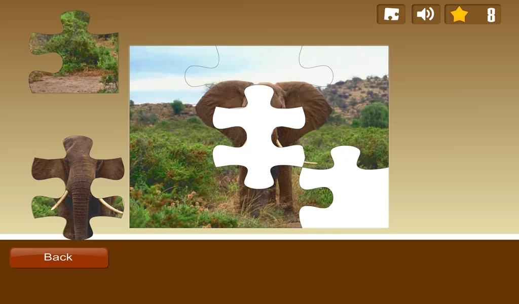 Elephant Jigsaw Puzzle截图7