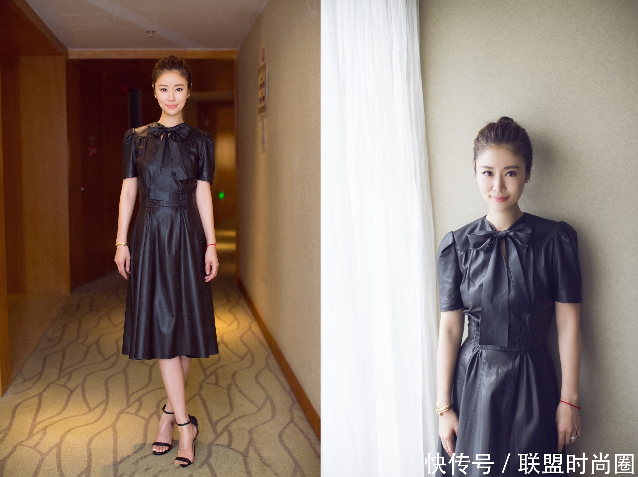 林心如晒出一组写真，帅气又干练，网友:根本没霍建华什么事了!