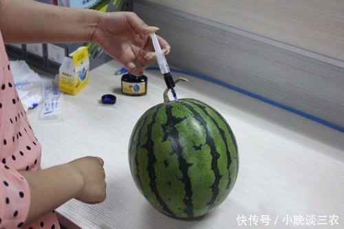 怎么看西瓜打没打甜蜜素 t01f8c0664d902b1339.jpg