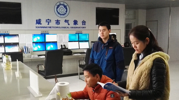 湖北咸宁:审计人员借助气象资料现场验证签证