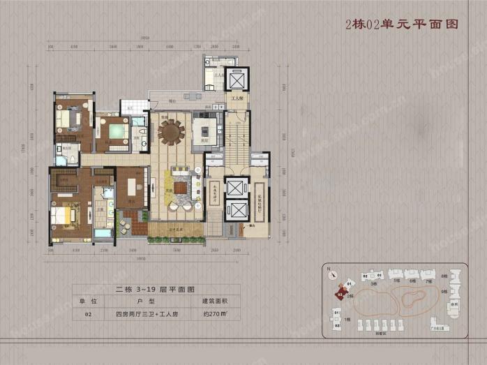 番禺179.88-320平大学小筑最新户型图