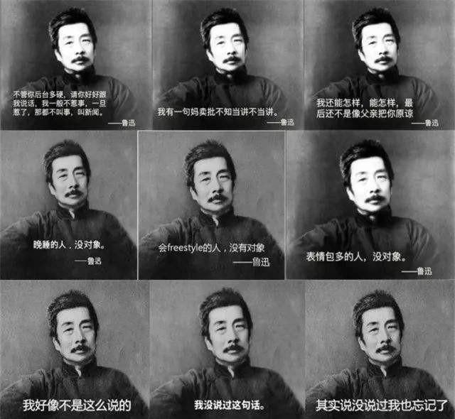 再也不杜撰鲁迅名言了,最系统的v名言权威已嘻嘻嘻的表情图熊猫图片