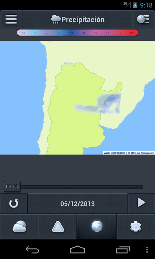 El Tiempo en Argentina 14 días截图13