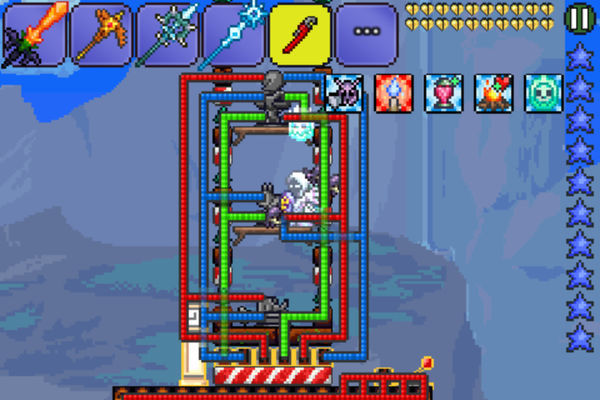 泰拉瑞亚为什么我南瓜神教打霜月只能到15波