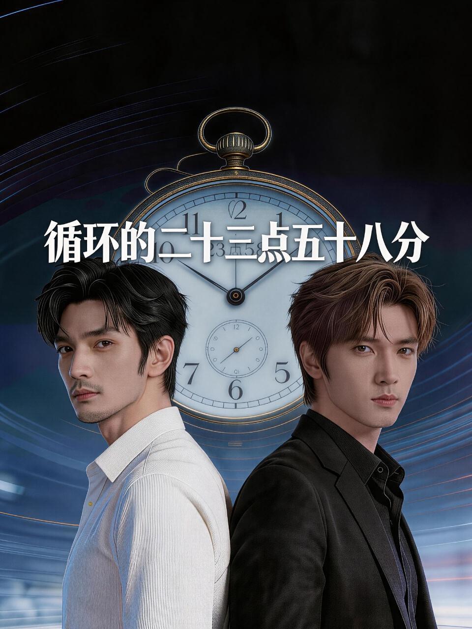 循环的二十三点五十八分 海报
