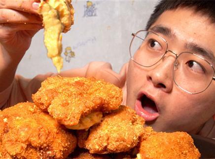 盗月社食遇记 2020 7个爆浆大鸡排配冰可乐
