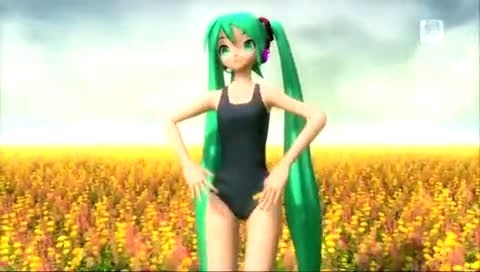 初音未来 levan Polkka-初音未来 (初音，miku)